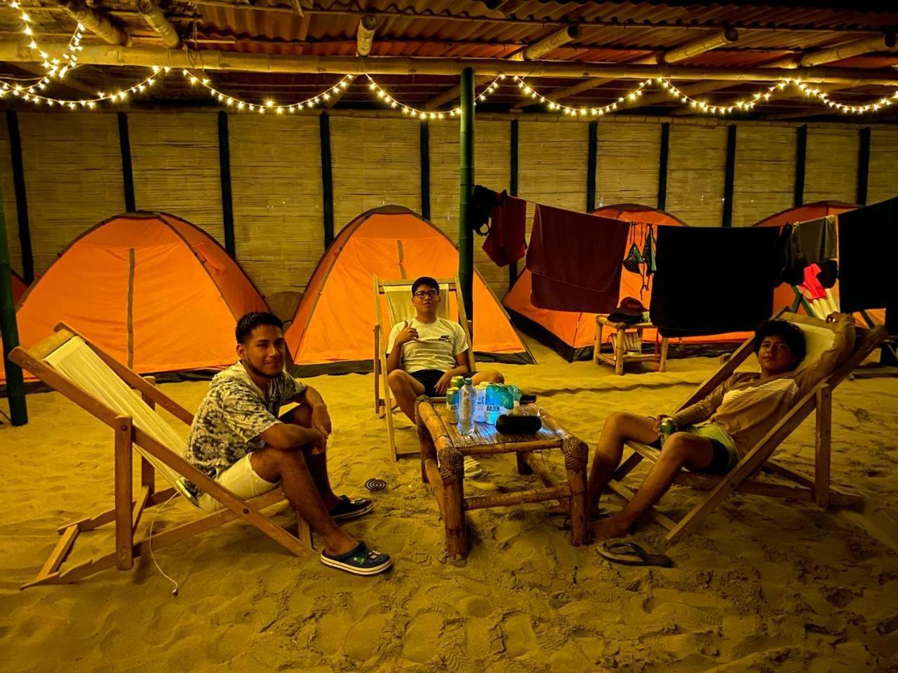 Pepon Surf Camp Hotel Mancora Exterior photo